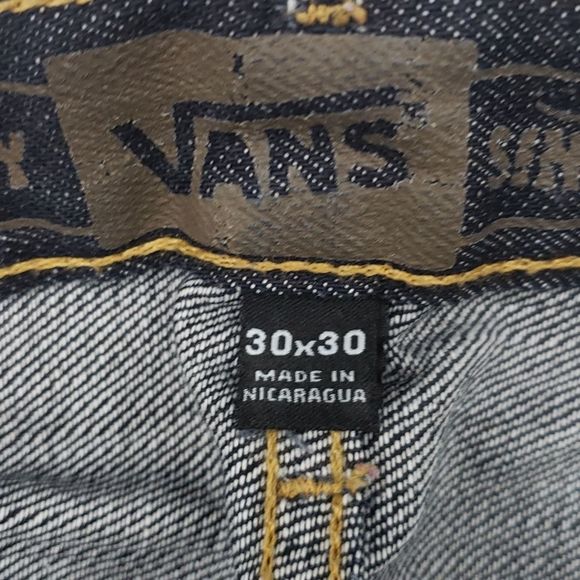 Vans Dark Wash Size 30x30 Jeans - Picture 5 of 7
